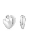Pendientes de plata corazón Tabit^TOUS Outlet
