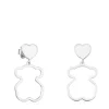 Pendientes de plata New Silueta^TOUS Outlet