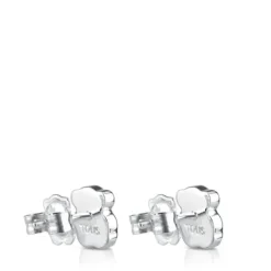 Pendientes de y nácar facetado motivo oso Color^TOUS Outlet