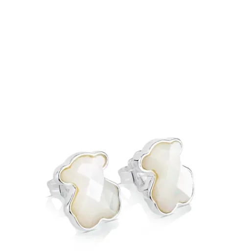 Pendientes de plata y nácar Nacars^TOUS Online