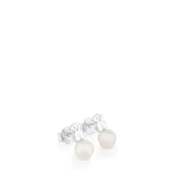 Pendientes de plata y perlas cultivadas Puppies^TOUS Discount
