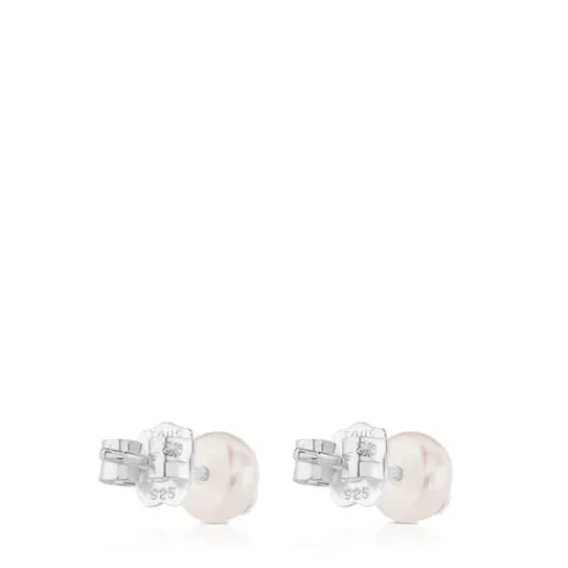 Pendientes de plata y perlas cultivadas Icon Pearl^TOUS New