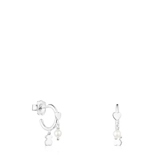 Pendientes de plata y perlas Cool Joy^TOUS Sale