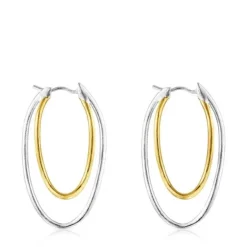 Pendientes elipses bicolor Hav^TOUS Hot