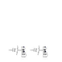 Pendientes motivo oso de y zafiro azul creado en laboratorio 8 mm Color Bear LGG^TOUS Outlet
