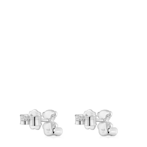 Pendientes oso de plata 7,2 mm Bold Bear^TOUS Online