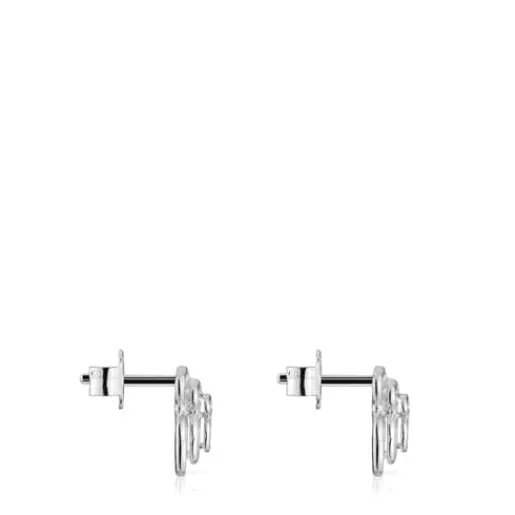 Pendientes oso de plata Bickie^TOUS Hot