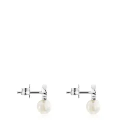 Pendientes oso de y perla cultivada de agua dulce 11 mm Sweet Dolls^TOUS Best