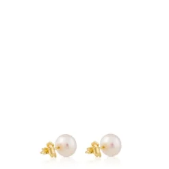 Pendientes perla cultivada motivo oso de Bear^TOUS Discount