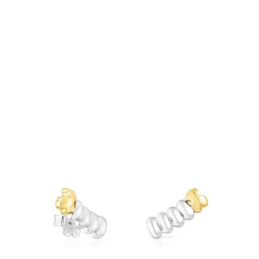 Pendientes trepadores bicolor Virtual Garden^TOUS Outlet