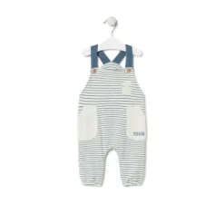 Peto de bebé de tirantes Classic azul^TOUS