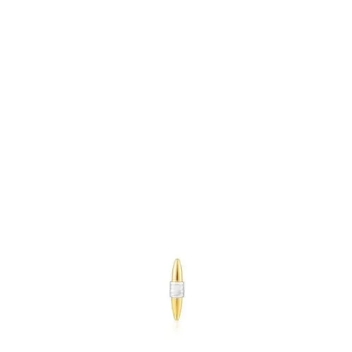 Piercing de acero IP dorado y acero Lure^TOUS Discount