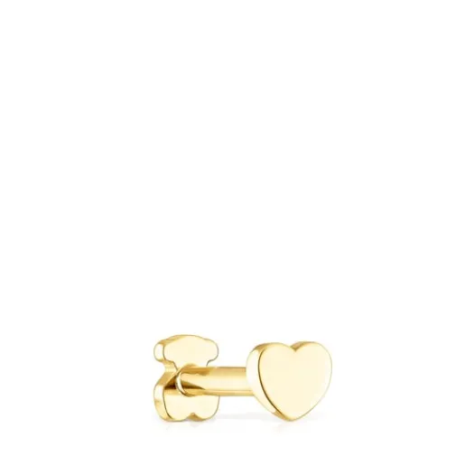 Piercing de oreja de oro motivo corazón Piercing^TOUS