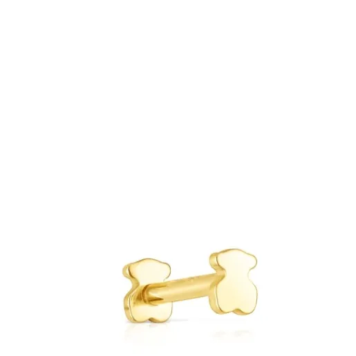 Piercing de oreja de oro motivo oso Piercing^TOUS Outlet