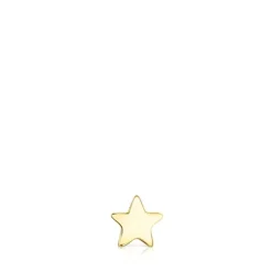 Piercing de oreja Basics estrella de oro^TOUS Outlet