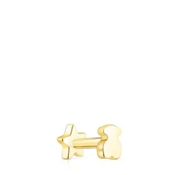 Piercing de oreja Basics estrella de oro^TOUS Outlet