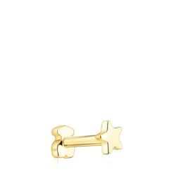 Piercing de oreja Basics estrella de oro^TOUS Outlet