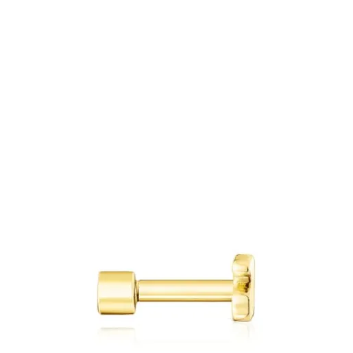 Piercing de oreja Basics de oro y diamante^TOUS Online