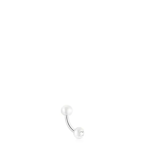 Piercing de oreja Pearl de acero y perlas^TOUS Outlet