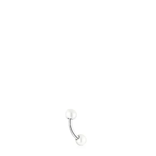 Piercing de oreja Pearl de acero y perlas^TOUS Outlet