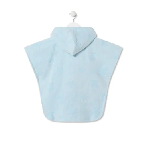Poncho de rizo Rus MS Azul celeste^TOUS Hot