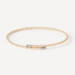 Pulsera abierta de oro con diamantes ATELIER^TOUS Clearance