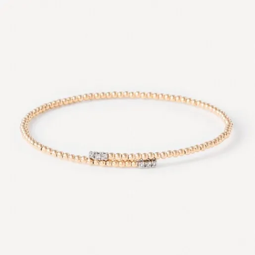 Pulsera abierta de oro con diamantes ATELIER^TOUS Clearance