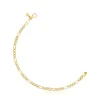 Pulsera barbada con baño de oro 18 kt sobre plata Chain^TOUS Clearance