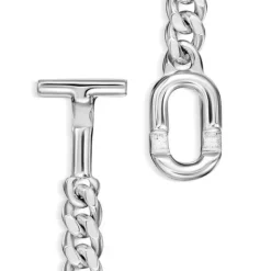 Pulsera barbada de plata MANIFESTO^TOUS Hot