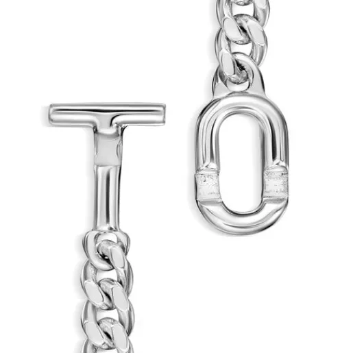 Pulsera barbada de plata MANIFESTO^TOUS Hot