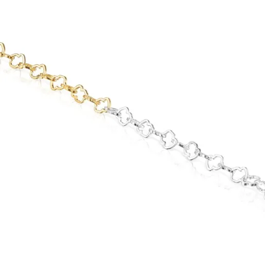 Pulsera bicolor motivo oso Carrusel^TOUS