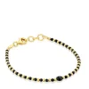 Pulsera bolas con baño de oro 18 kt sobre plata y espinela Basic Colors^TOUS Online