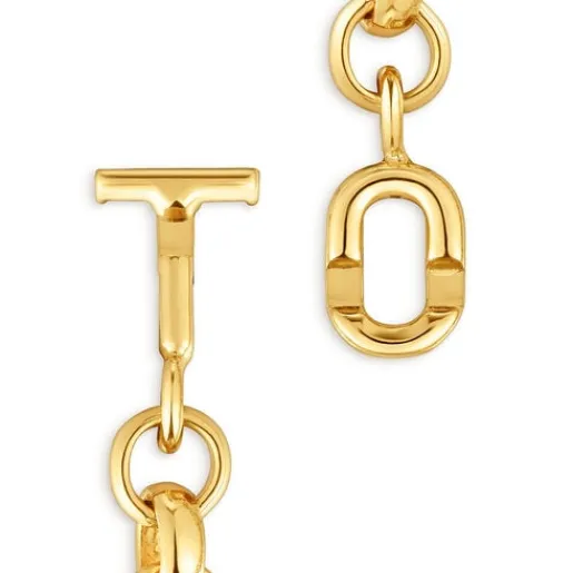 Pulsera cadena con baño de oro 17,5 cm MANIFESTO^TOUS New