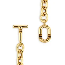 Pulsera cadena con baño de oro 18 kt sobre plata MANIFESTO^TOUS Online