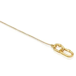 Pulsera cadena de oro doble Hold Oval^TOUS Clearance