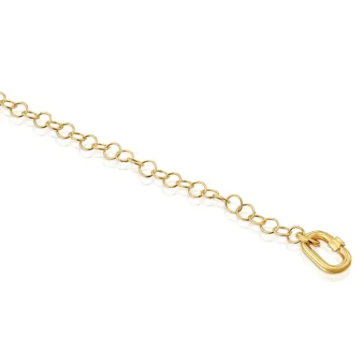 Pulsera cadena de oro Hold Oval^TOUS Outlet