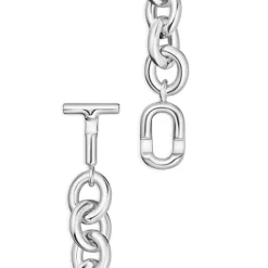 Pulsera cadena de plata 19 cm MANIFESTO^TOUS Clearance