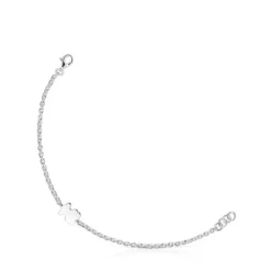 Pulsera cadena de plata y motivo oso Sweet Dolls^TOUS Sale
