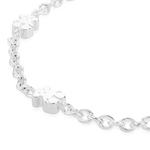 Pulsera cadena en plata Sweet Dolls^TOUS