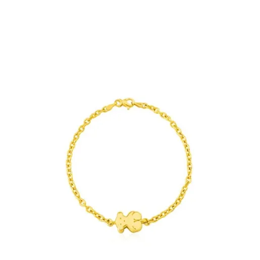 Pulsera cadena oso de oro amarillo Sweet Dolls^TOUS Sale