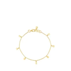 Pulsera con baño de oro 18 kt sobre plata Cool Joy^TOUS Hot