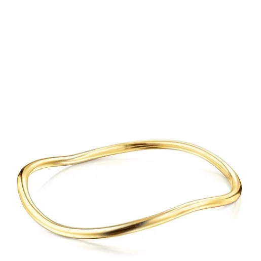 Pulsera con baño de oro 18 kt sobre plata Hav^TOUS Clearance
