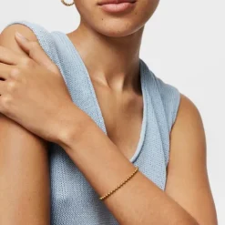 Pulsera con baño de oro 18 kt sobre plata Gloss^TOUS Best