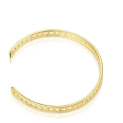 Pulsera con baño de oro 18 kt sobre plata y siluetas Bear Row^TOUS Sale