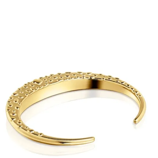 Pulsera con baño de oro 18 kt sobre plata Dybe^TOUS Outlet