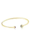 Pulsera con baño de oro 18 kt sobre plata y gemas Plump^TOUS Discount