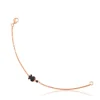 Pulsera con baño de oro rosa 18 kt sobre plata Erma^TOUS Outlet