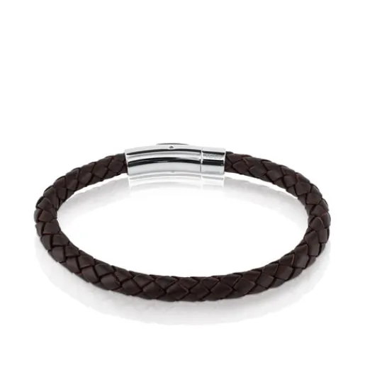 Pulsera de cuero Man^TOUS Discount