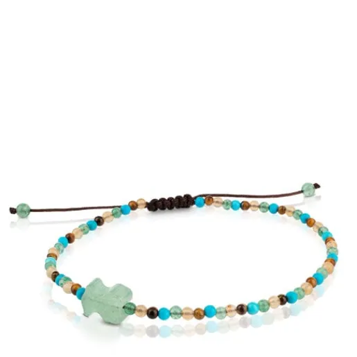 Pulsera de gemas multicolor motivo oso Tibet^TOUS Discount