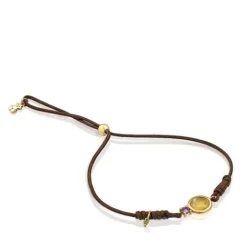 Pulsera de nylon con citrino y Virtual Garden^TOUS Best